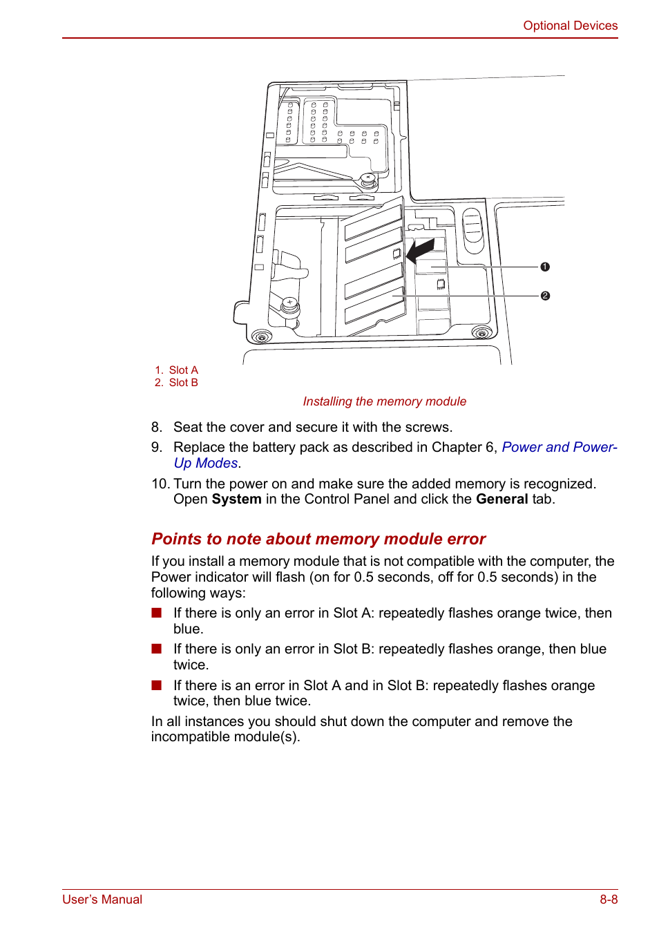 Toshiba SATELLITE P500 User Manual | Page 147 / 202