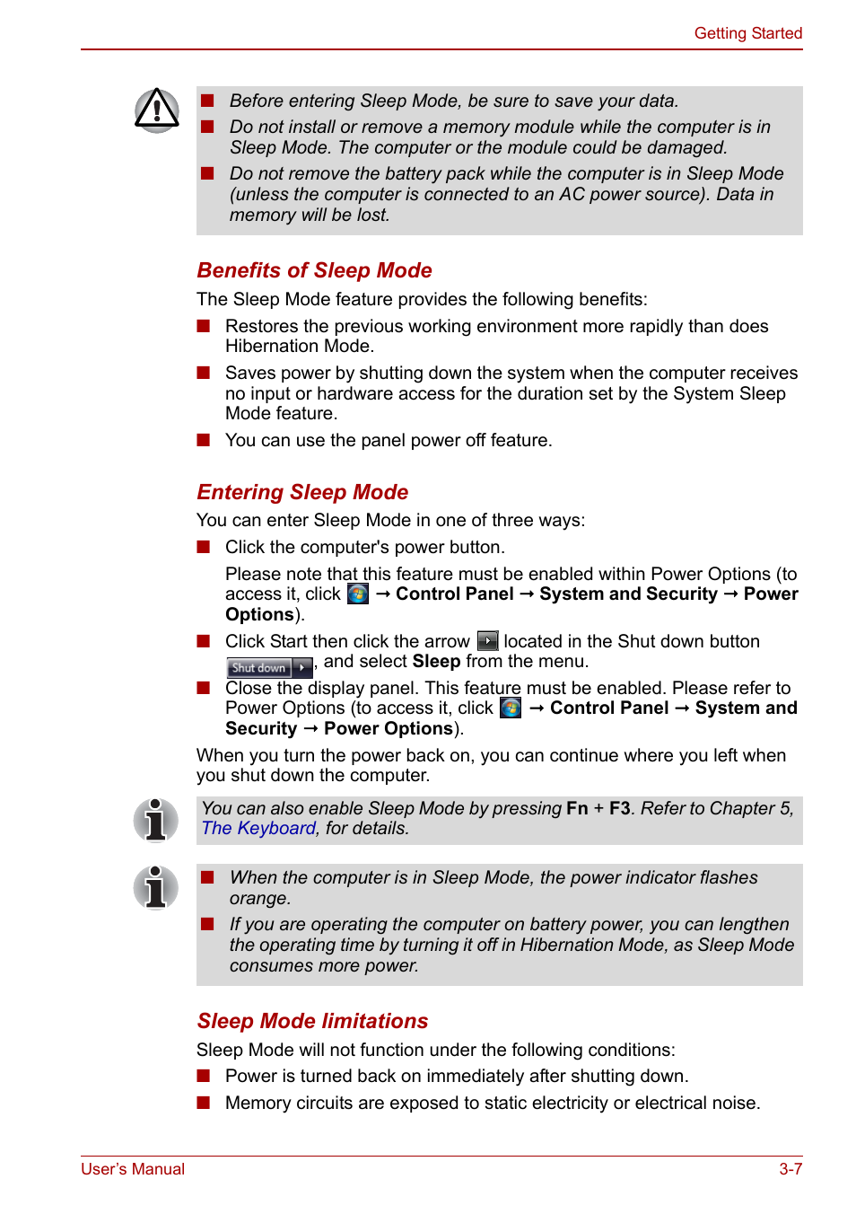 Toshiba SATELLITE P500 User Manual | Page 72 / 202
