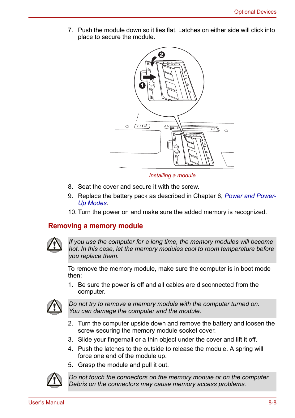 Toshiba Tecra A6 (PTA60E) User Manual | Page 116 / 165