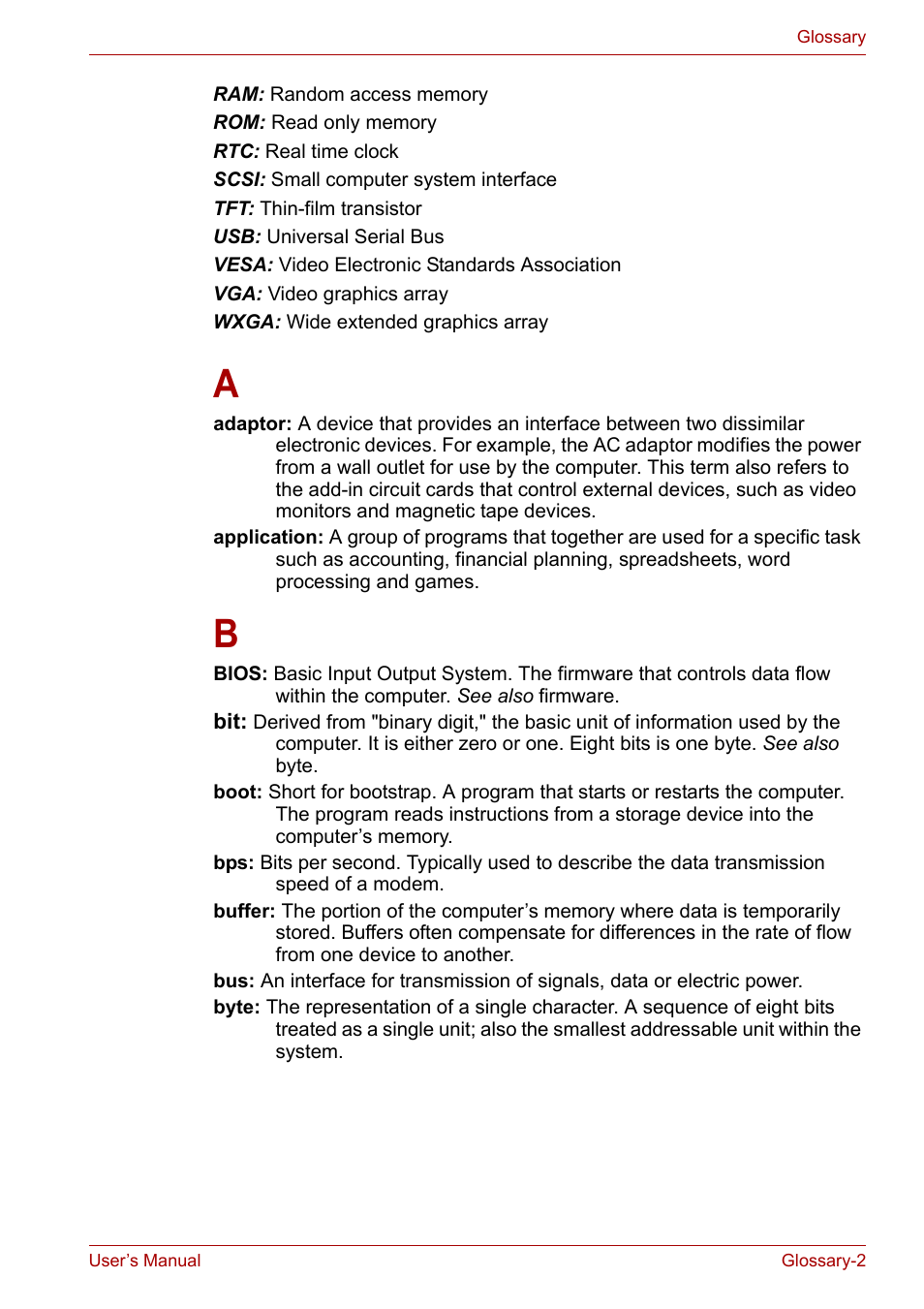 Toshiba Tecra A6 (PTA60E) User Manual | Page 159 / 165