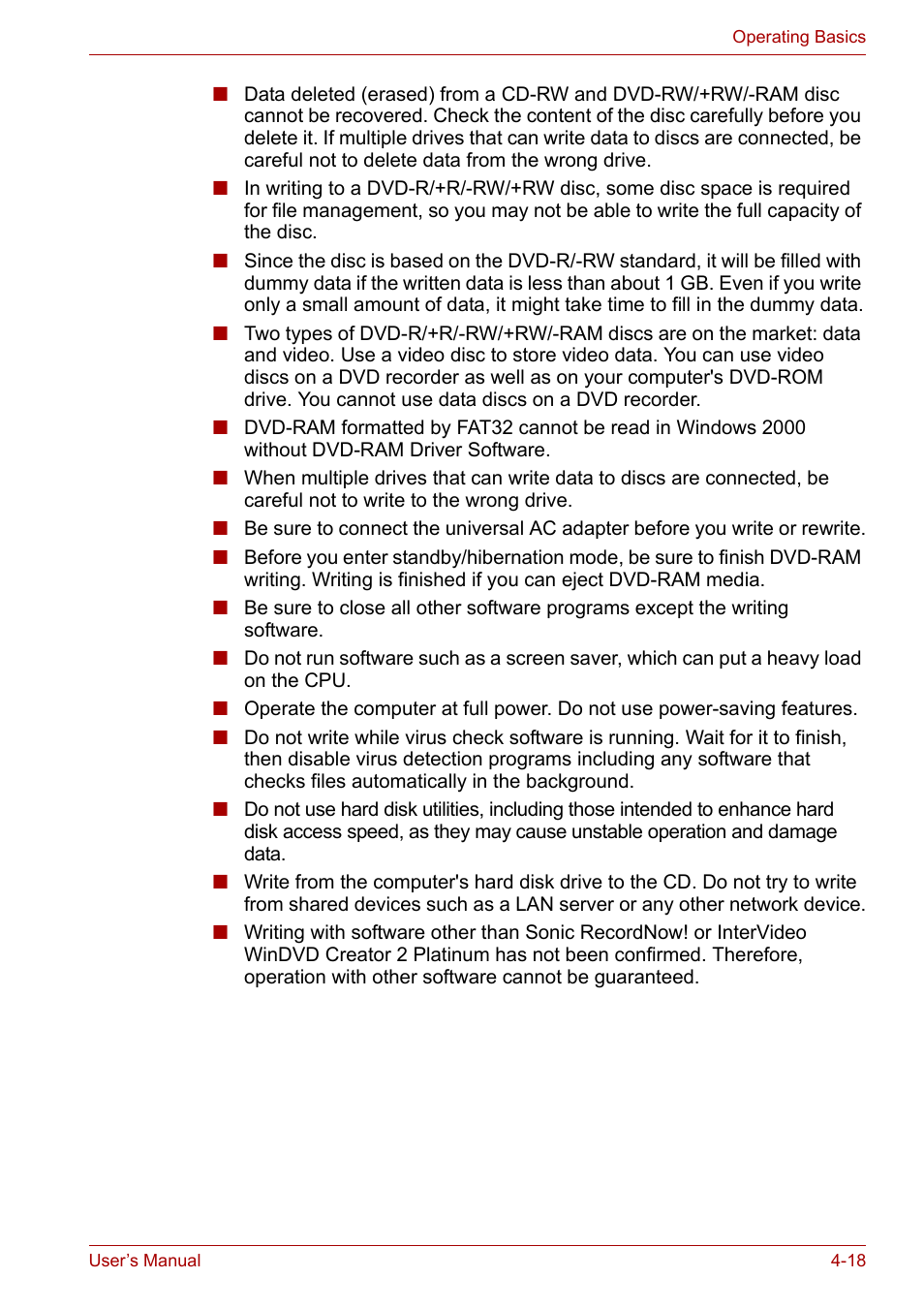 Toshiba Tecra A6 (PTA60E) User Manual | Page 76 / 165