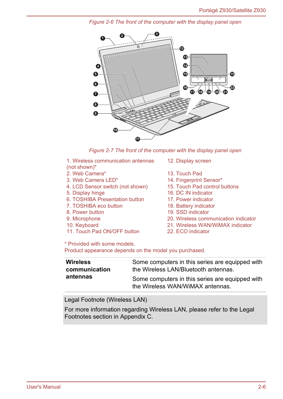 Toshiba Portege Z930-B User Manual | Page 30 / 132
