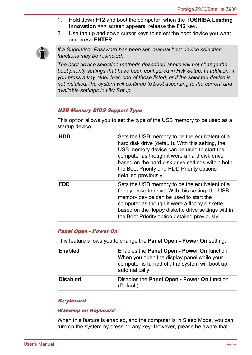 Toshiba Portege Z930-B User Manual | Page 80 / 132