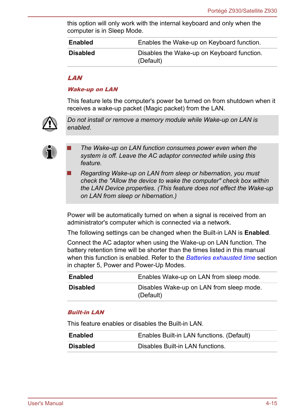 Toshiba Portege Z930-B User Manual | Page 81 / 132