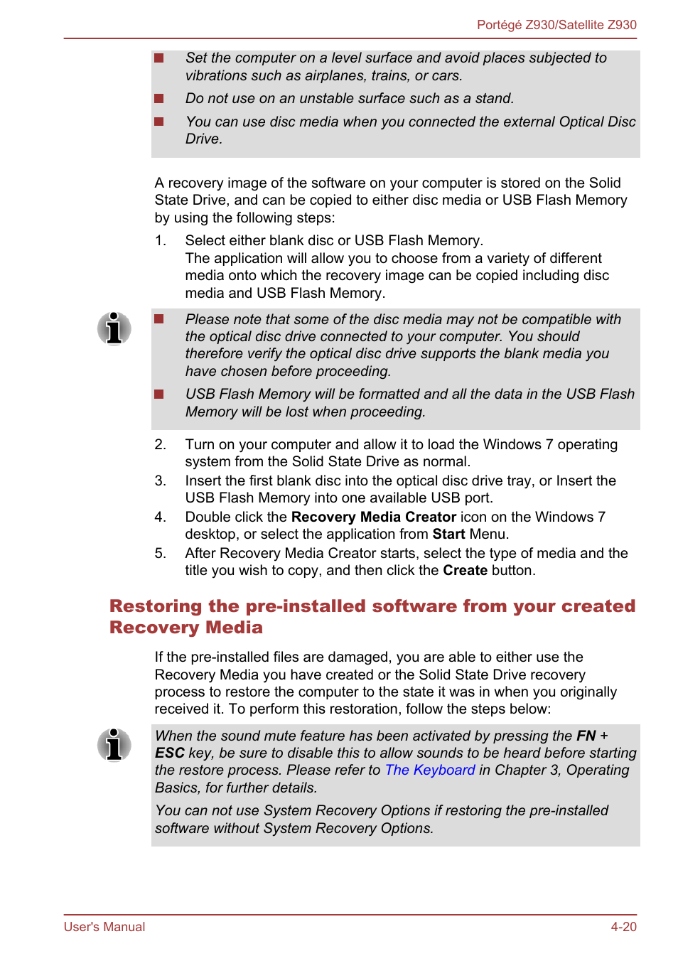 Toshiba Portege Z930-B User Manual | Page 86 / 132