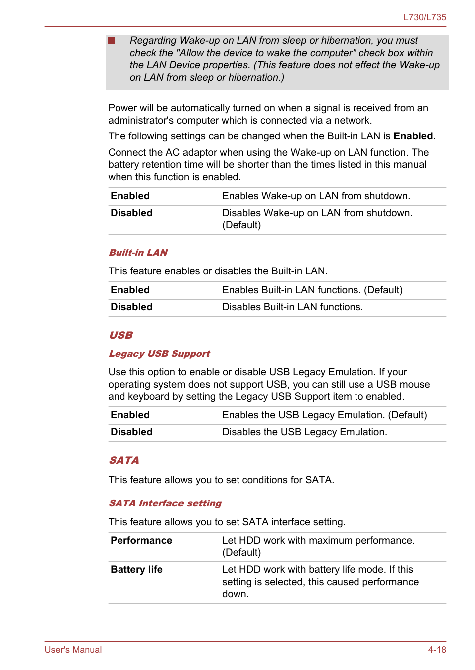 Toshiba Satellite L730 User Manual | Page 102 / 161