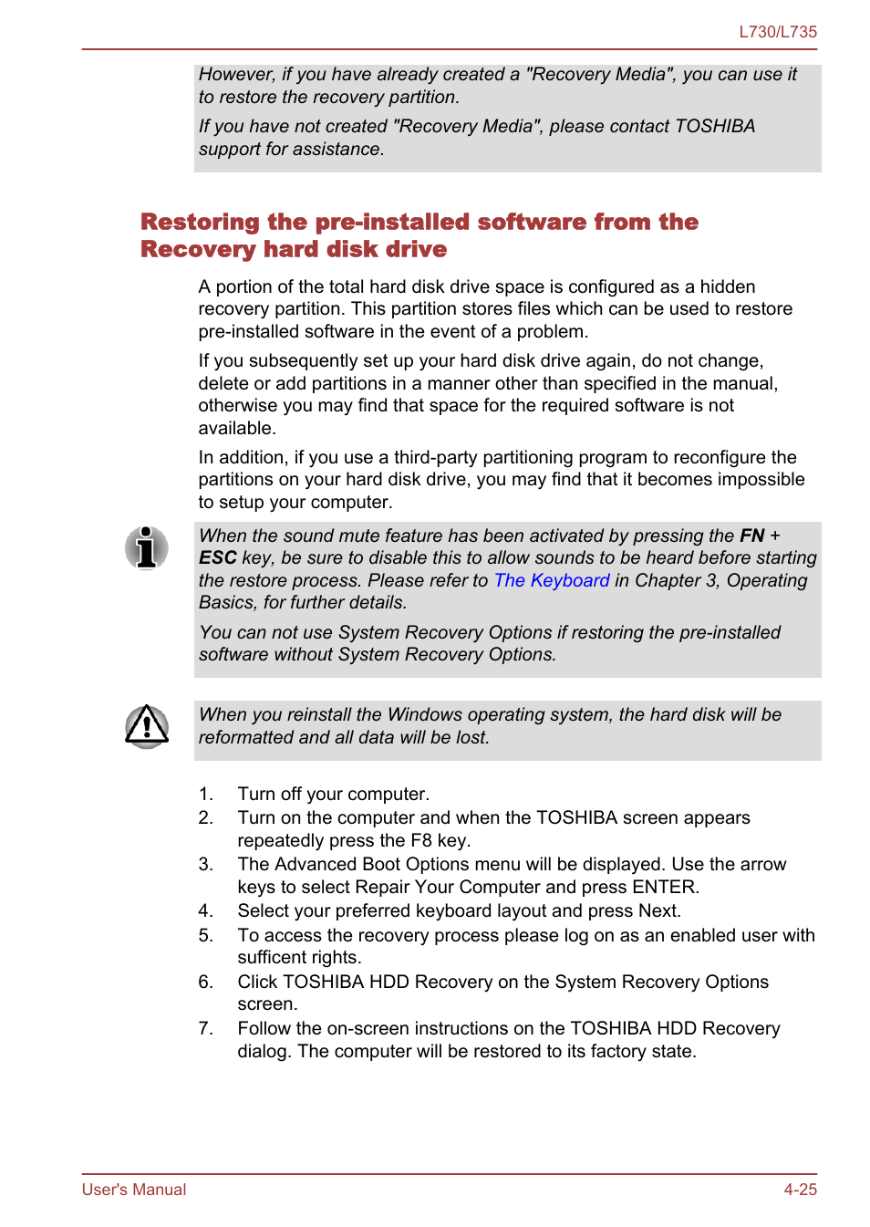 Toshiba Satellite L730 User Manual | Page 109 / 161