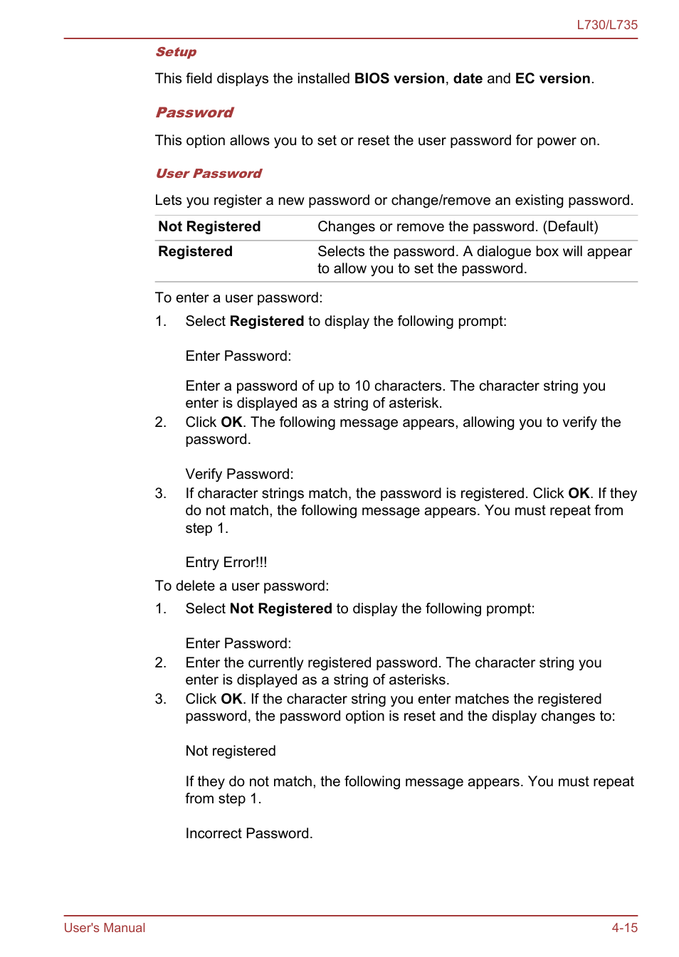 Toshiba Satellite L730 User Manual | Page 99 / 161