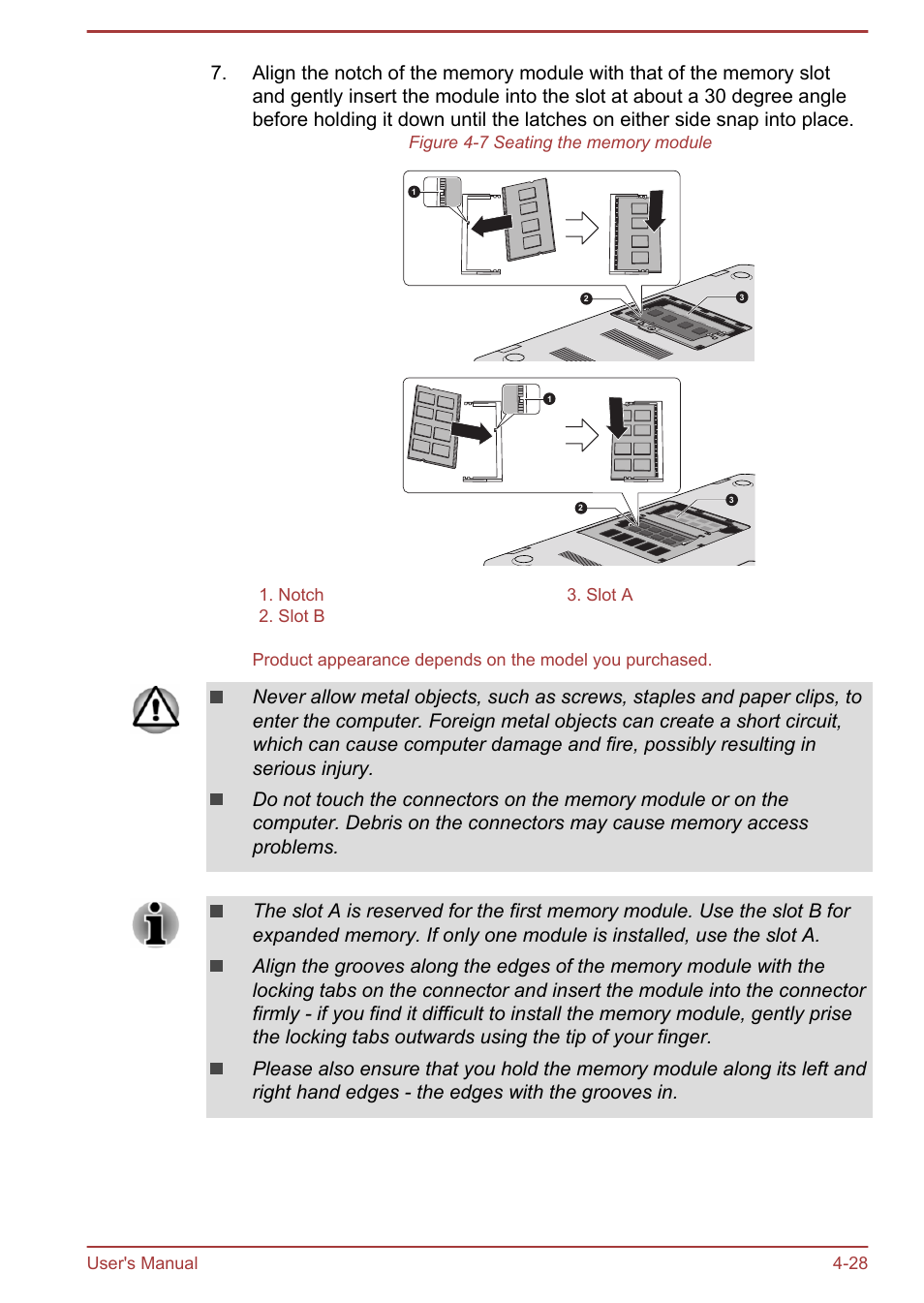 Toshiba Satellite L50T-A User Manual | Page 74 / 139