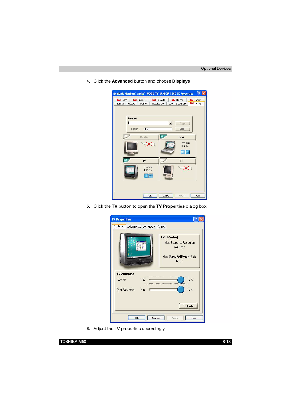 Toshiba Satellite M50 (PSM53) User Manual | Page 138 / 179