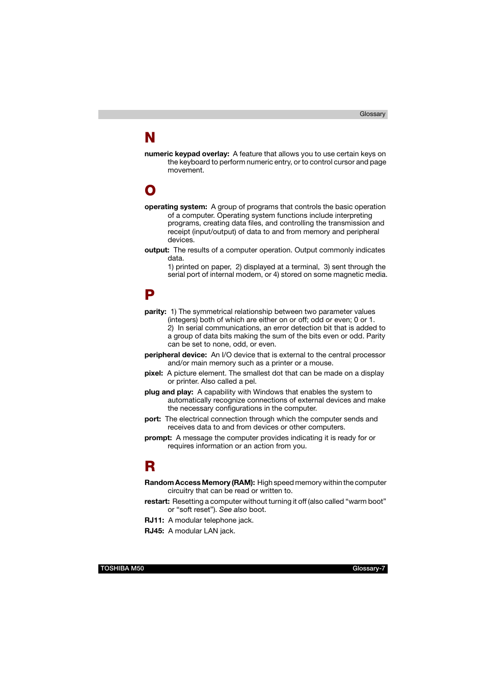 Toshiba Satellite M50 (PSM53) User Manual | Page 178 / 179