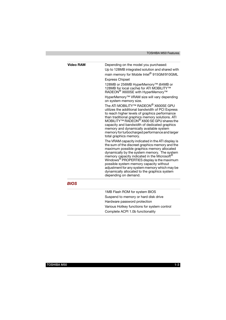 Toshiba Satellite M50 (PSM53) User Manual | Page 30 / 179