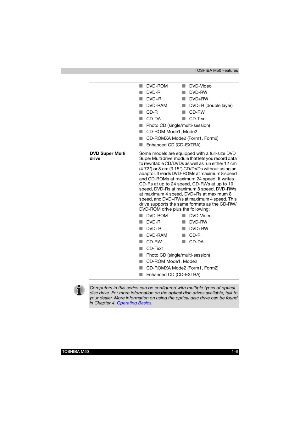 Toshiba Satellite M50 (PSM53) User Manual | Page 33 / 179