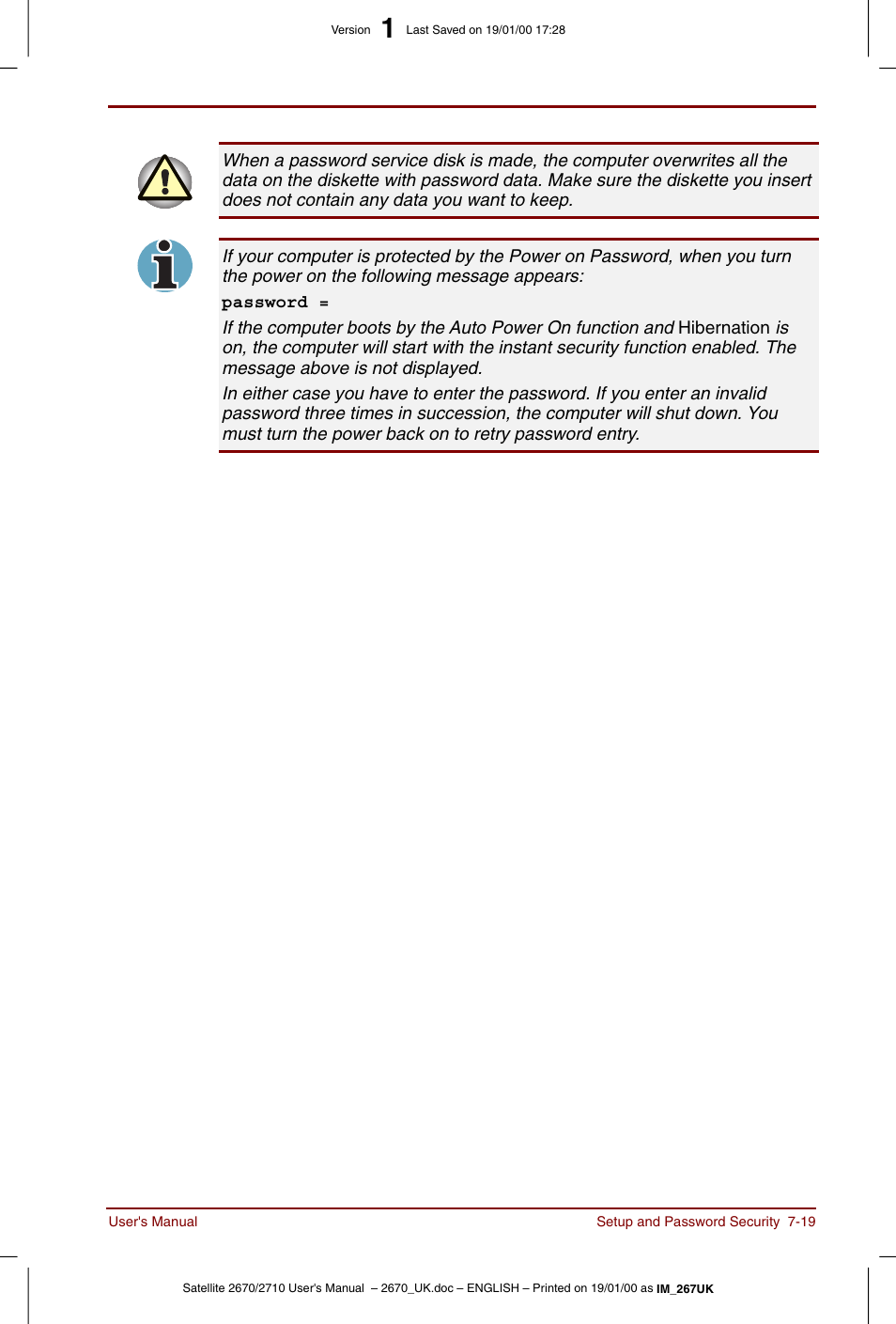 Toshiba Satellite 2670 User Manual | Page 103 / 182