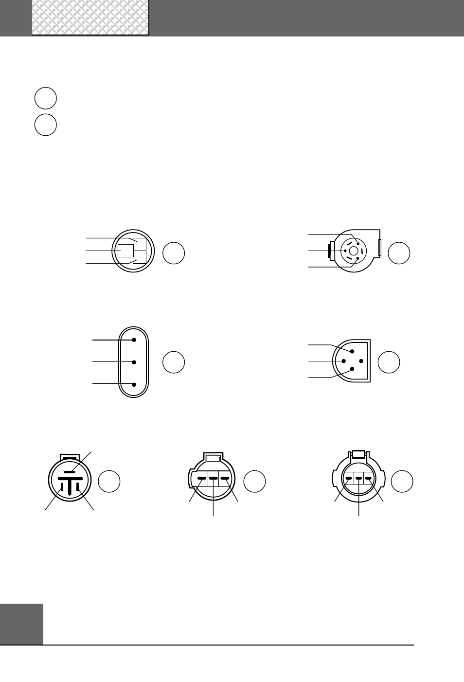 Testing sensors, Throttle position sensor connectors | Actron CP9087 User Manual | Page 16 / 88