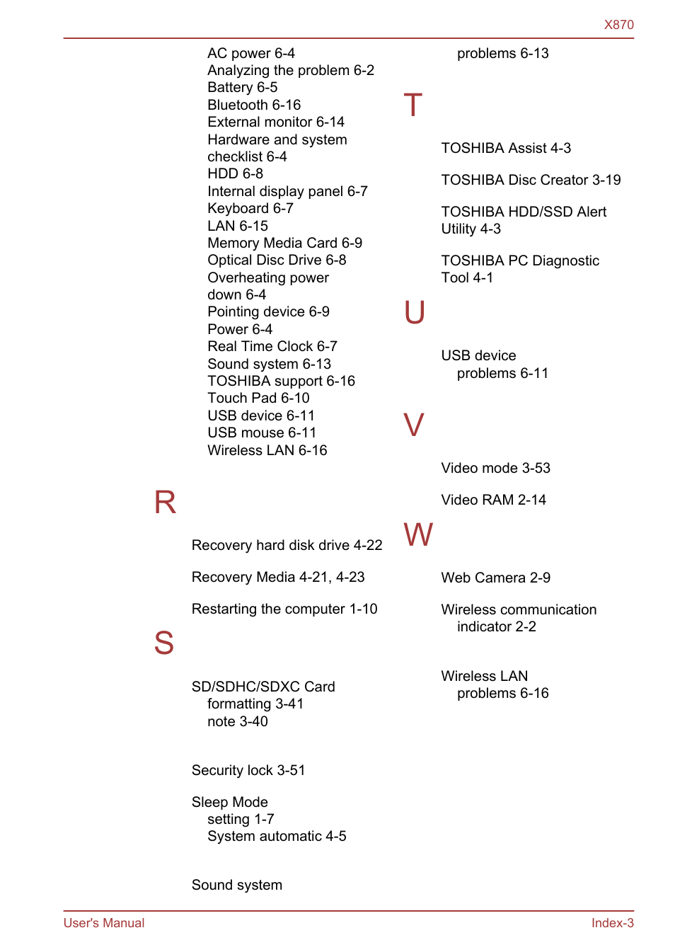Toshiba Qosmio X870 User Manual | Page 164 / 164