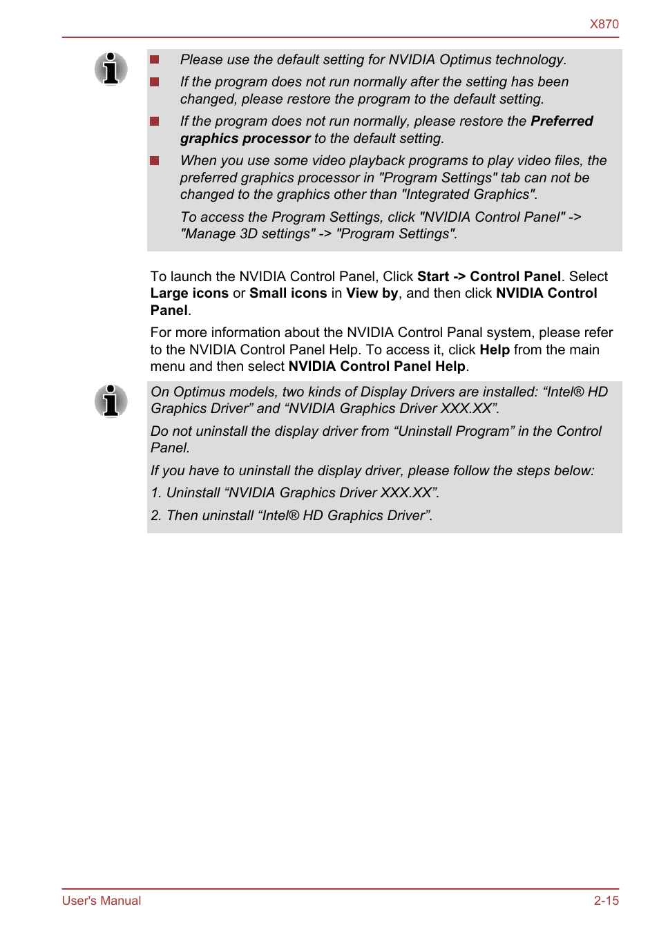 Toshiba Qosmio X870 User Manual | Page 41 / 164