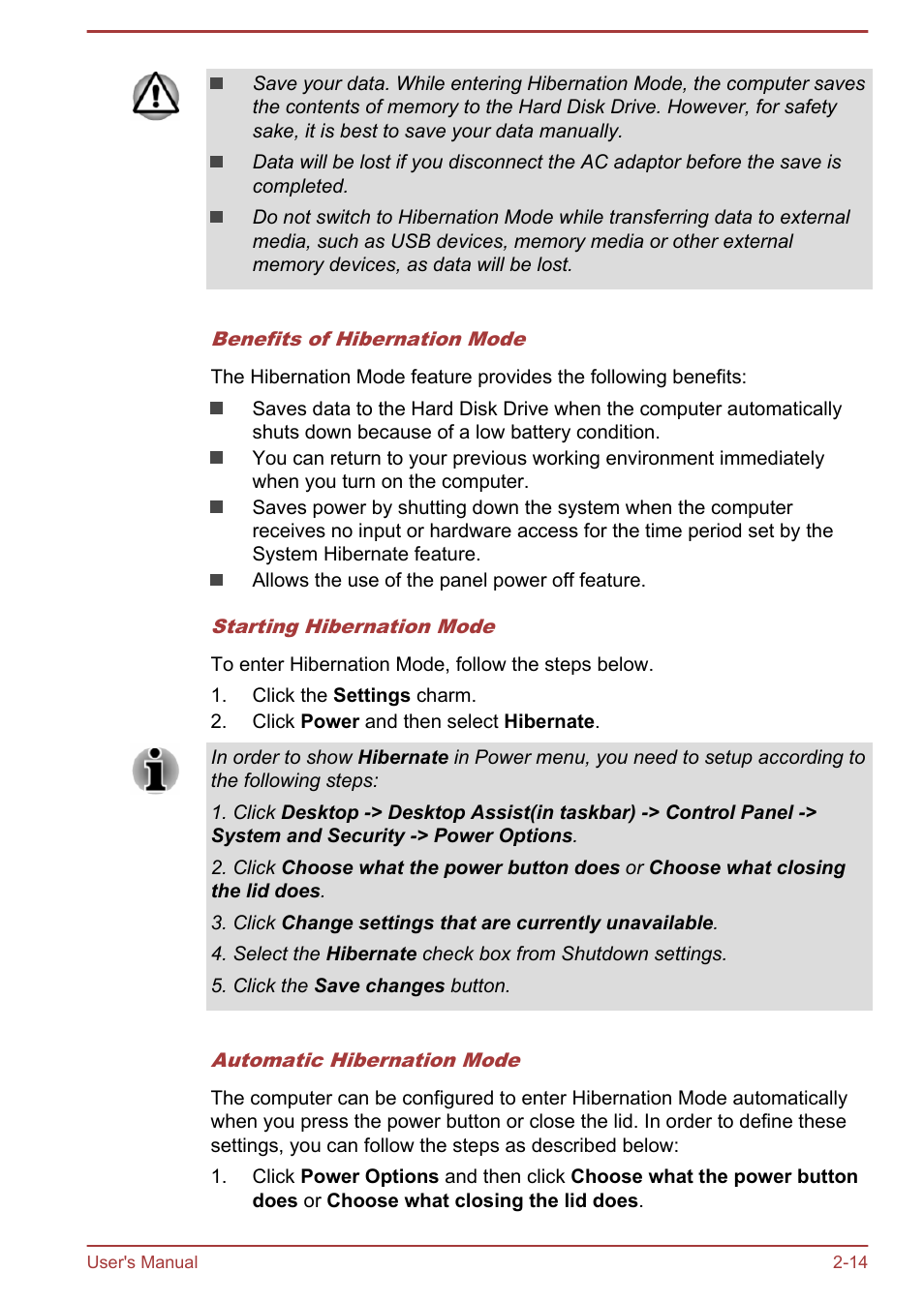 Toshiba Satellite W30T-A User Manual | Page 31 / 114