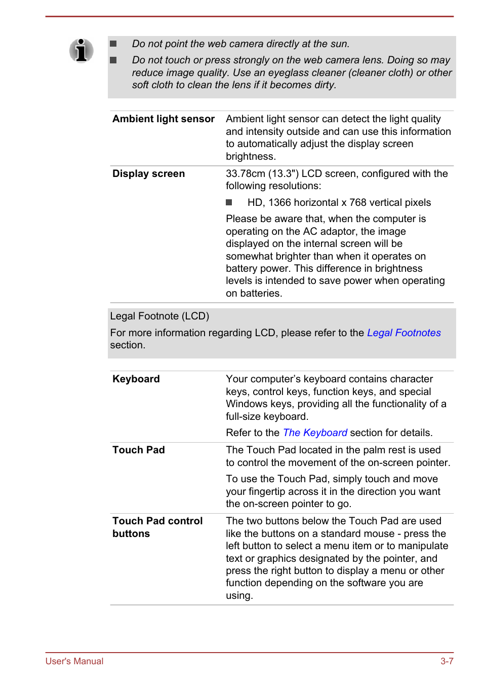 Toshiba Satellite W30T-A User Manual | Page 39 / 114