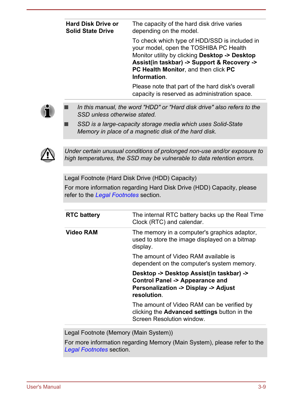 Toshiba Satellite W30T-A User Manual | Page 41 / 114