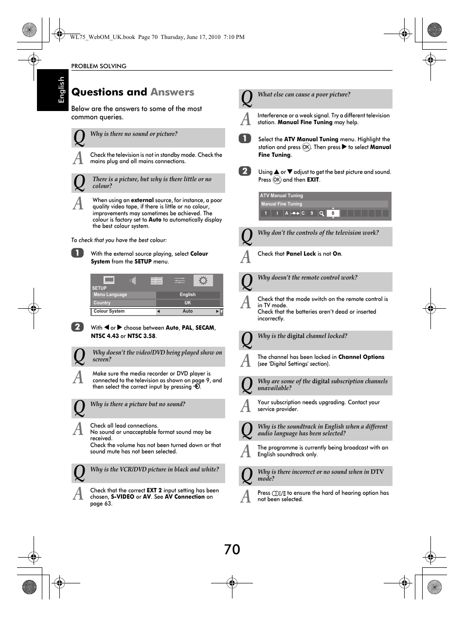 Toshiba RV753 User Manual | Page 70 / 78