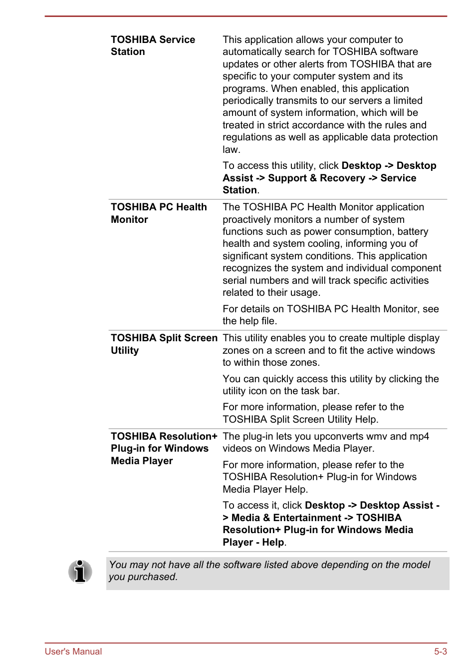 Toshiba Satellite U840W User Manual | Page 82 / 119