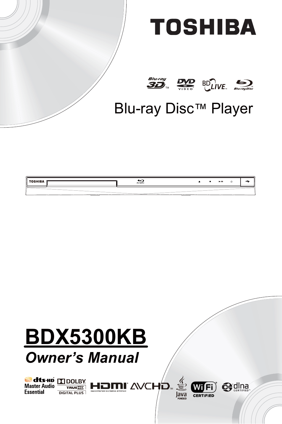 Toshiba BDX5300 User Manual | 49 pages