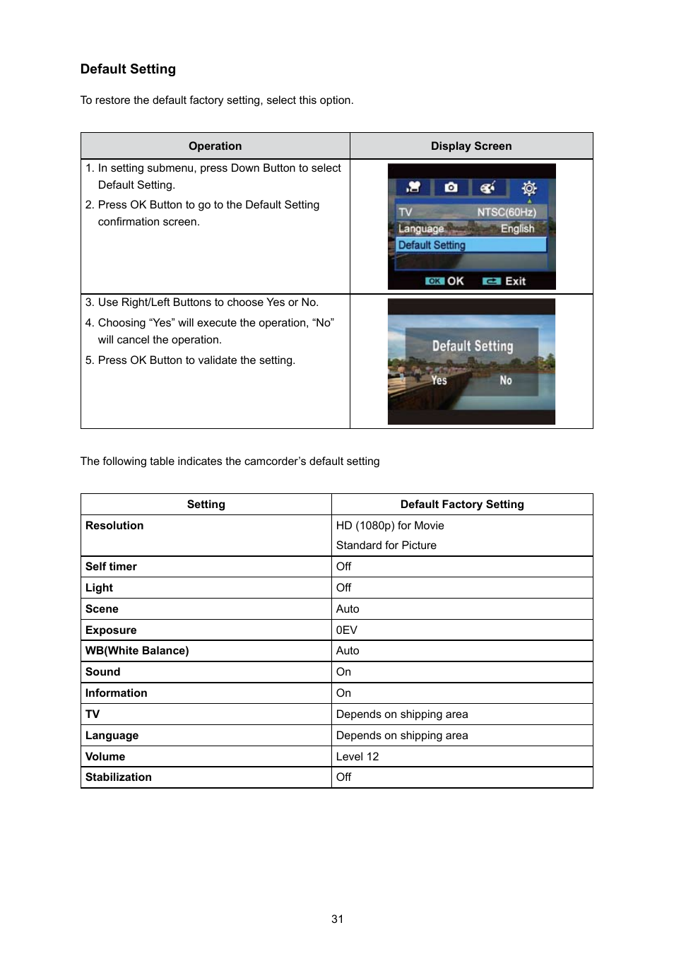 Toshiba Camileo S10 User Manual | Page 33 / 47