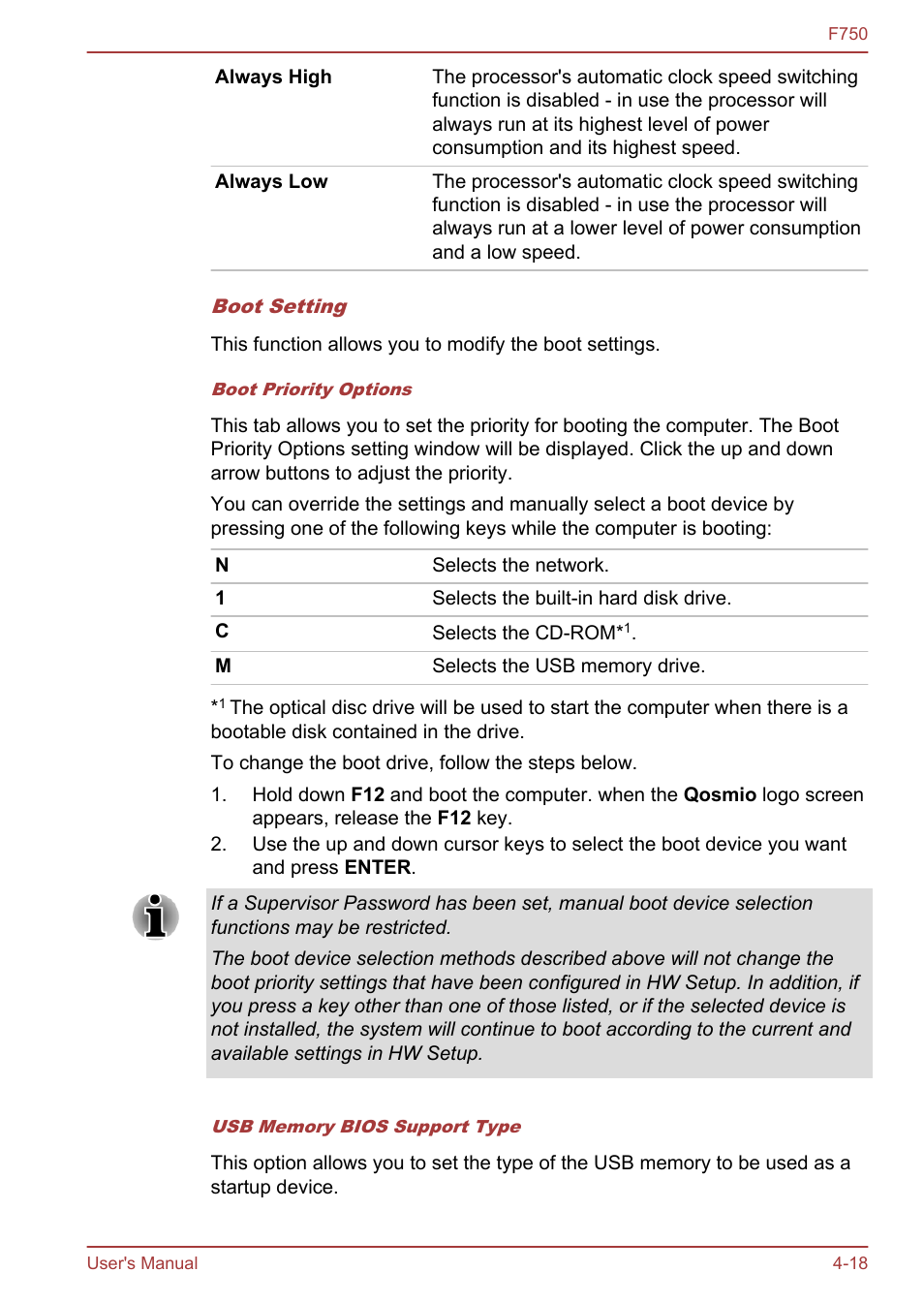Toshiba Qosmio F750 User Manual | Page 110 / 171