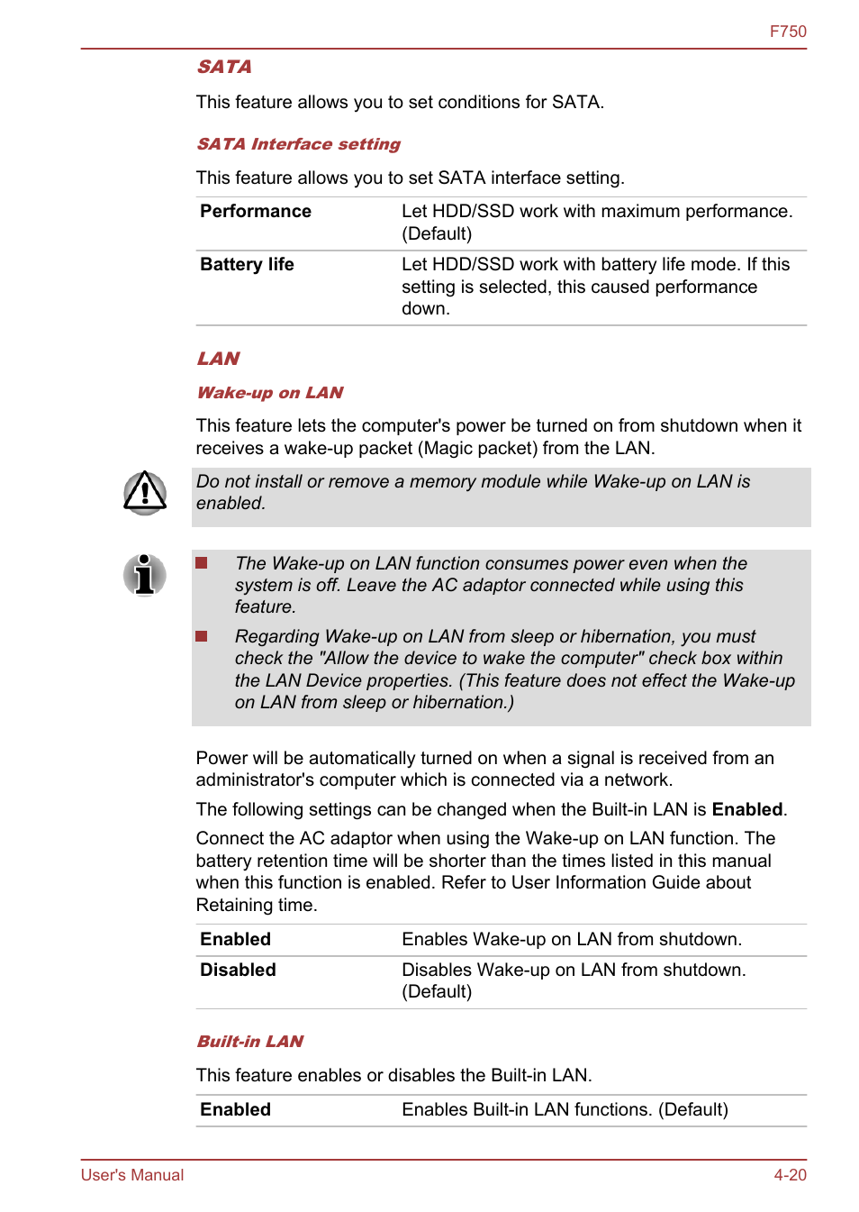 Toshiba Qosmio F750 User Manual | Page 112 / 171