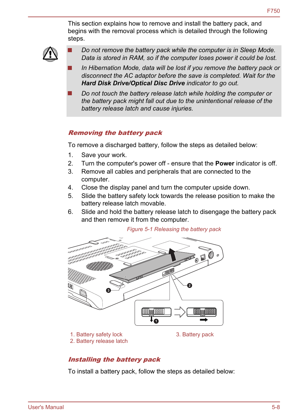 Toshiba Qosmio F750 User Manual | Page 127 / 171