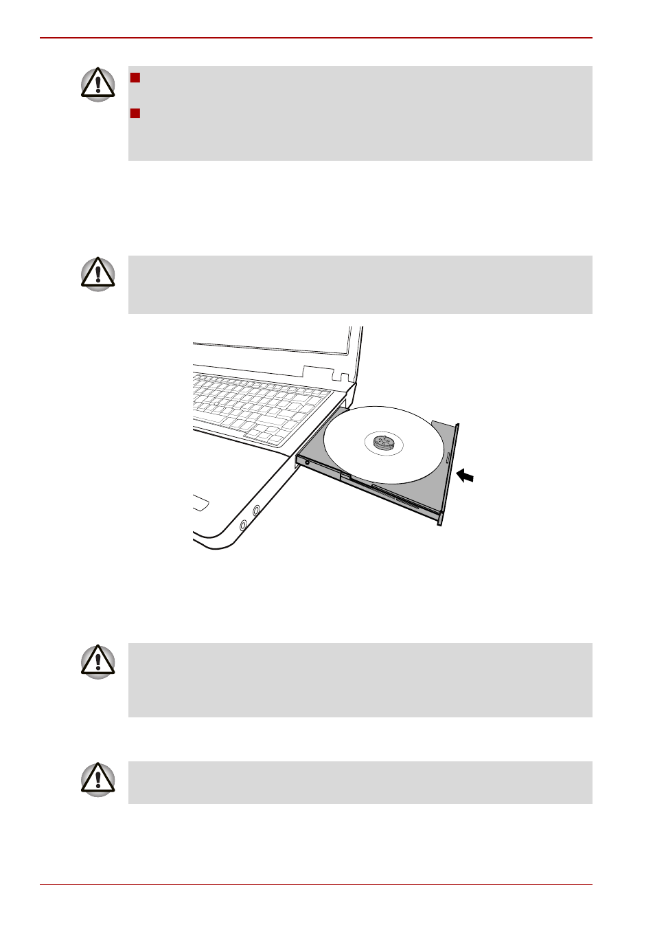 Removing discs | Toshiba Tecra S11 User Manual | Page 108 / 230
