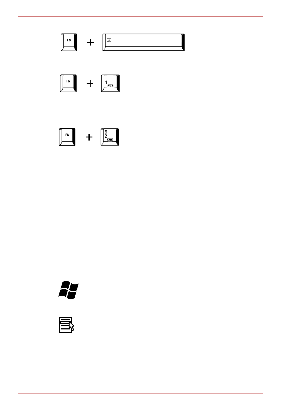 Windows special keys, Windows special keys -4 | Toshiba Qosmio G50 User Manual | Page 118 / 250