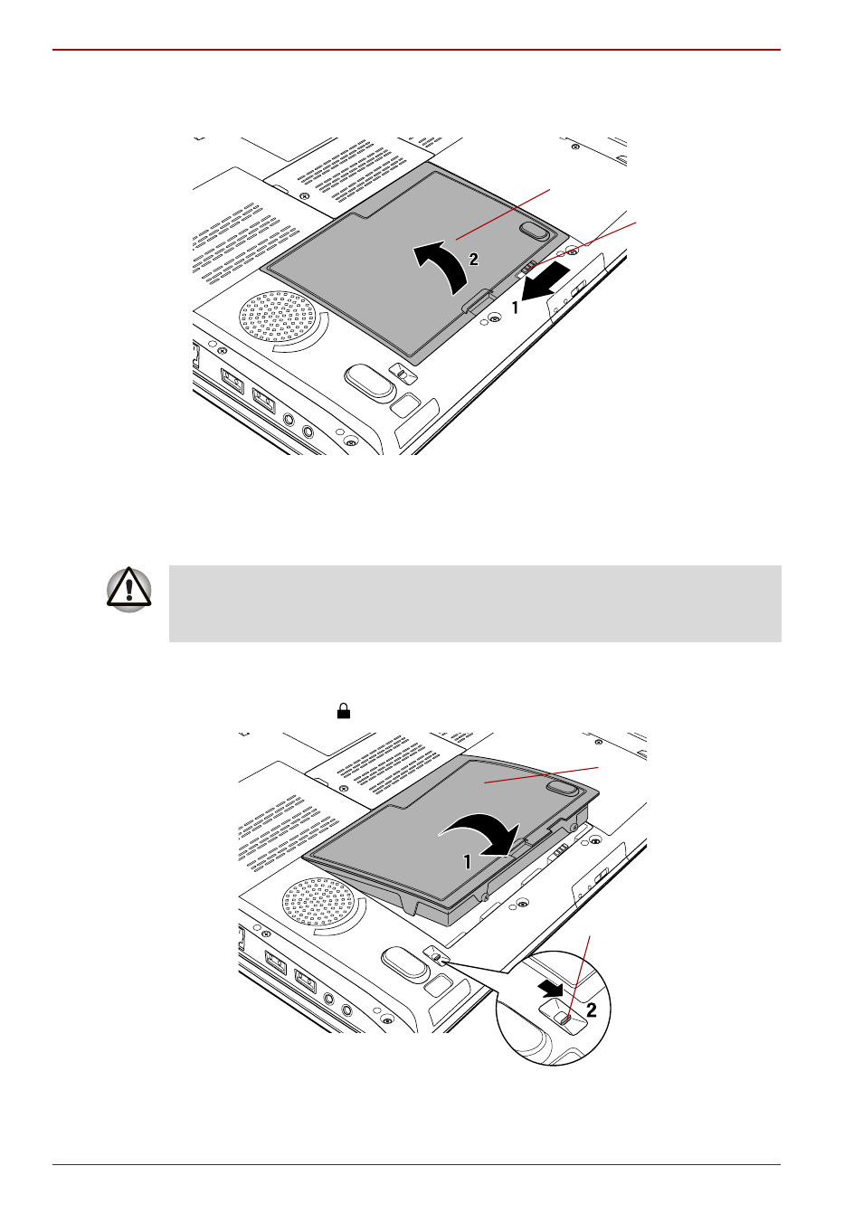 Installing the battery pack | Toshiba Qosmio G50 User Manual | Page 130 / 250