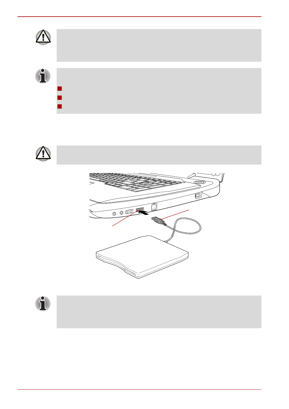 Connecting the usb floppy diskette drive | Toshiba Qosmio G50 User Manual | Page 176 / 250