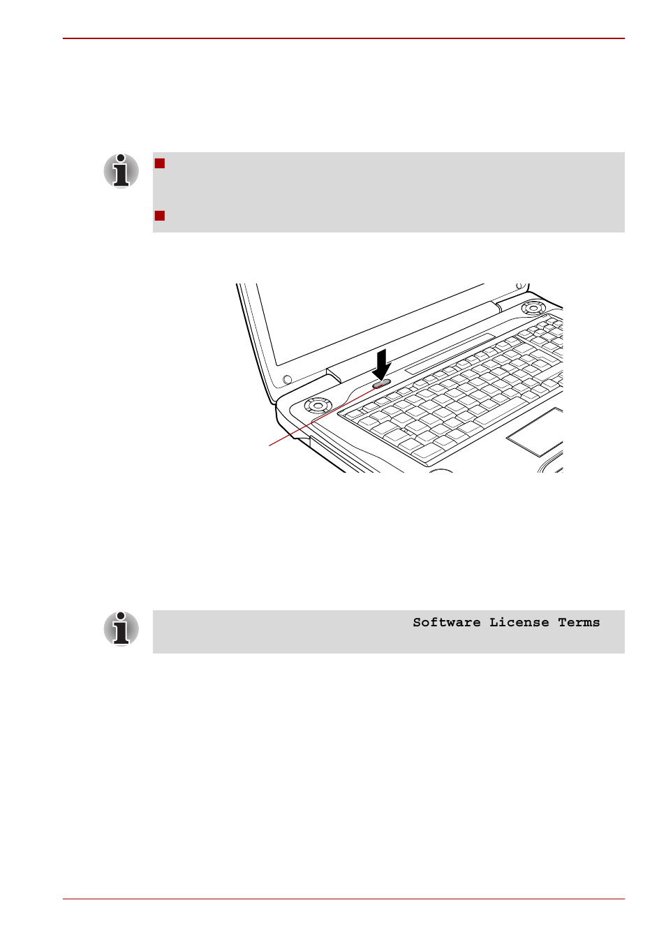 Turning on the power, Starting up for the first time | Toshiba Qosmio G50 User Manual | Page 61 / 250