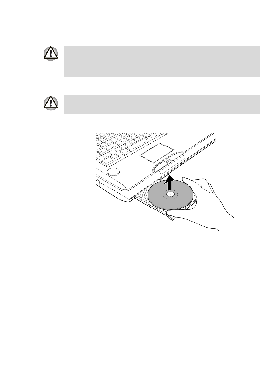 Removing discs | Toshiba Qosmio G50 User Manual | Page 87 / 250