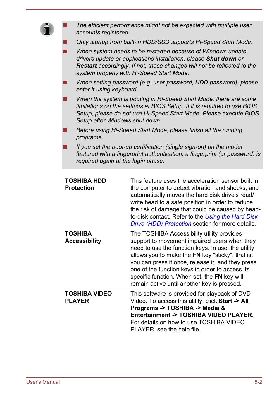 Toshiba Tecra W50-A User Manual | Page 111 / 166