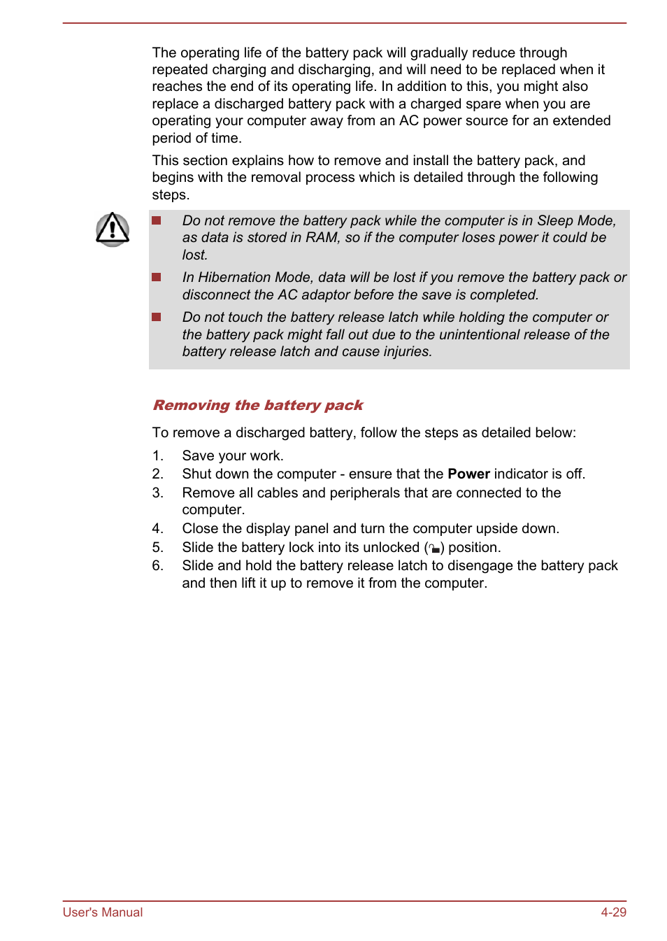 Toshiba Tecra W50-A User Manual | Page 79 / 166