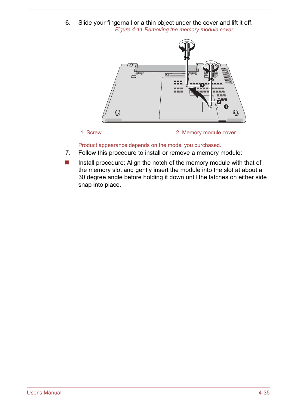 Toshiba Tecra W50-A User Manual | Page 85 / 166