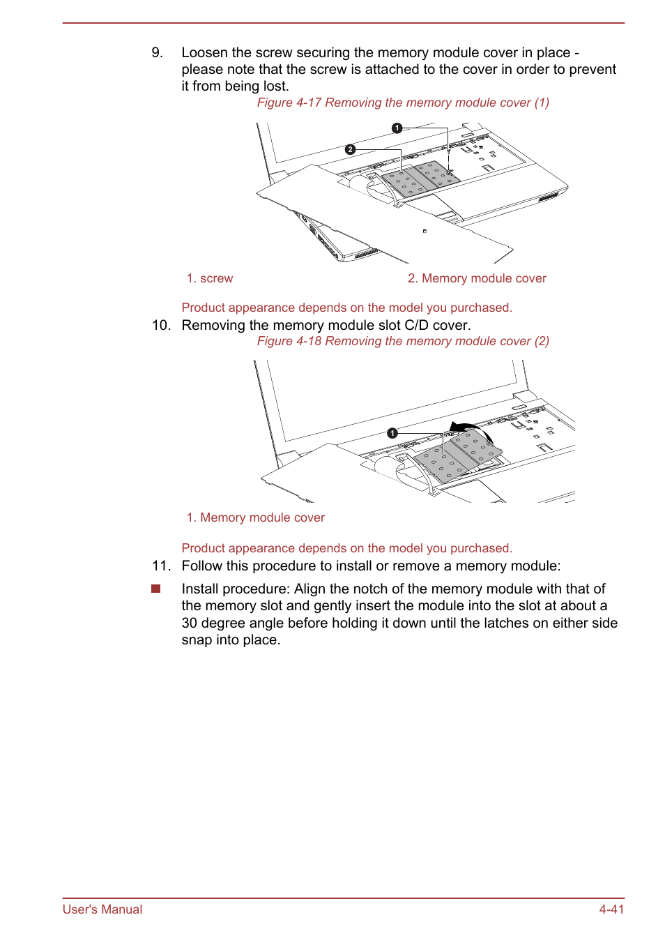 Toshiba Tecra W50-A User Manual | Page 91 / 166