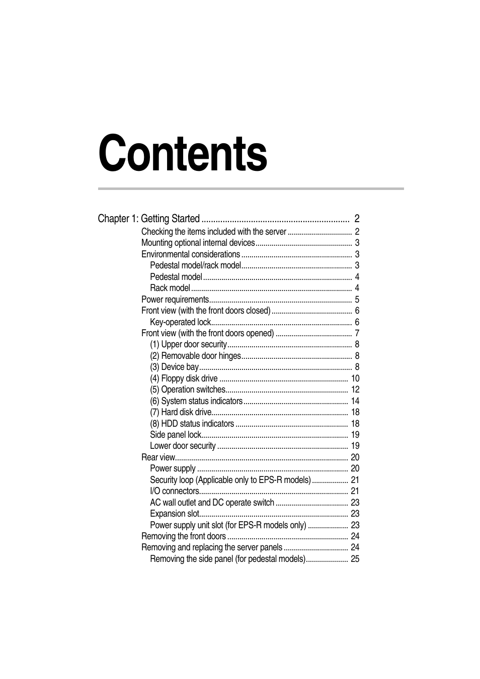 Toshiba Magnia 3030 User Manual | Page 11 / 244