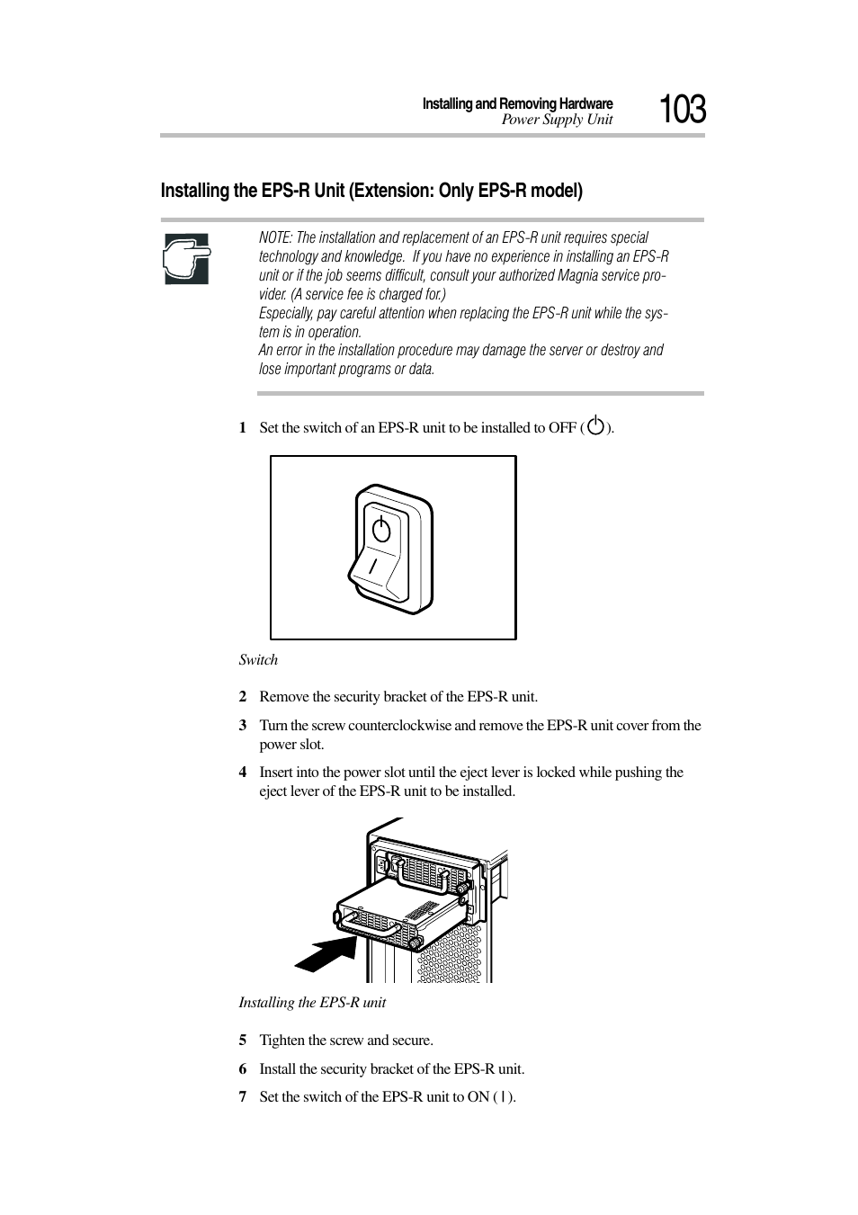 Toshiba Magnia 3030 User Manual | Page 121 / 244