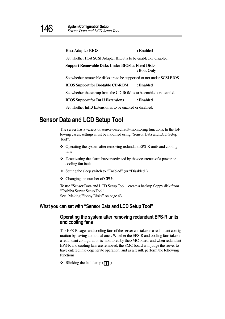 Sensor data and lcd setup tool | Toshiba Magnia 3030 User Manual | Page 164 / 244
