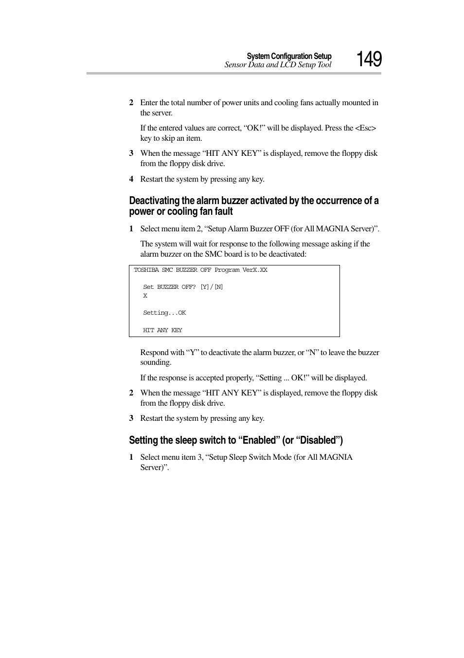 Toshiba Magnia 3030 User Manual | Page 167 / 244