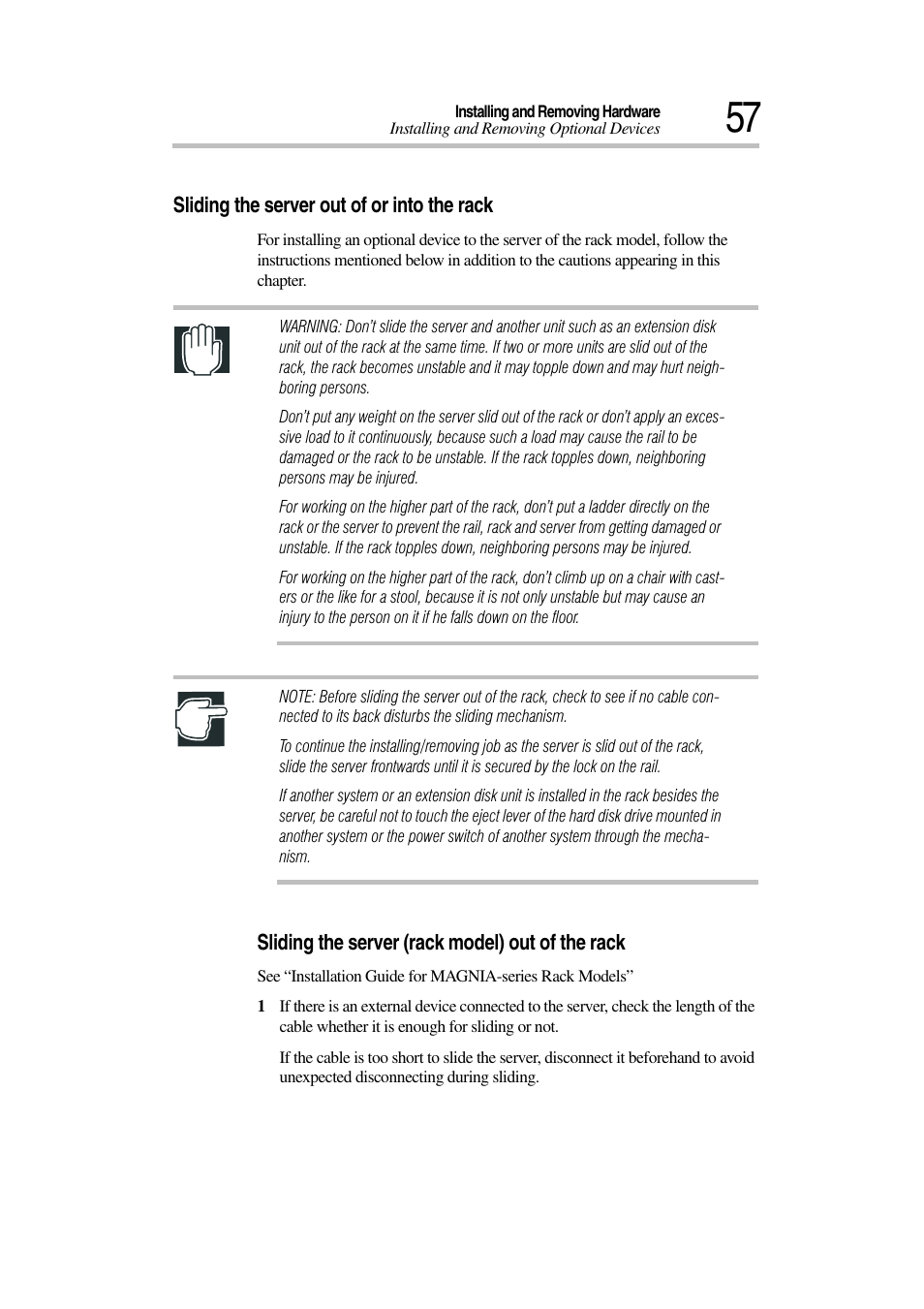 Toshiba Magnia 3030 User Manual | Page 75 / 244