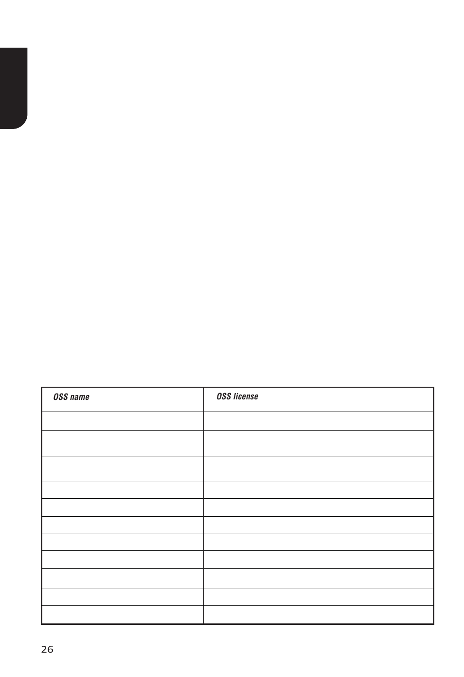 English 26 | Toshiba BDX4400 User Manual | Page 26 / 58