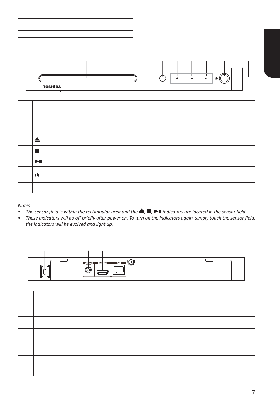 Toshiba BDX4400 User Manual | Page 7 / 58