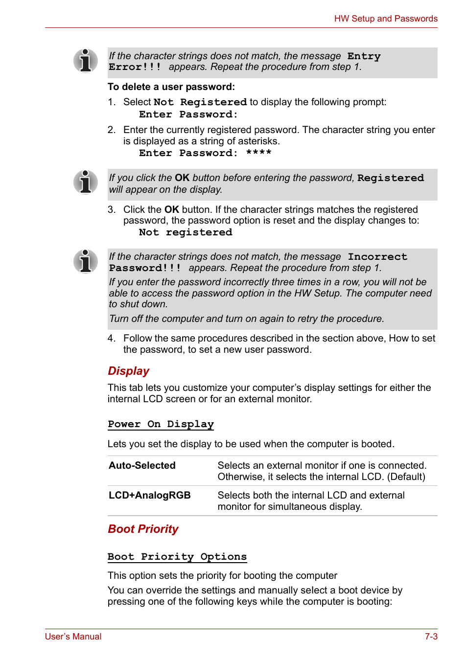 Toshiba Equium A100 (PSAA4) User Manual | Page 107 / 162