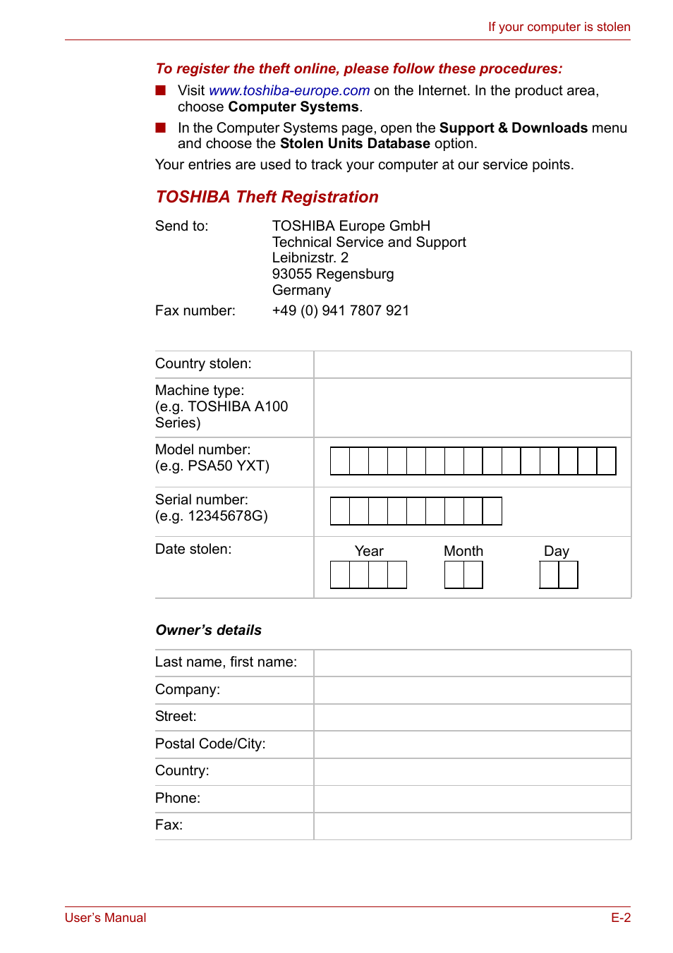 Toshiba Equium A100 (PSAA4) User Manual | Page 145 / 162